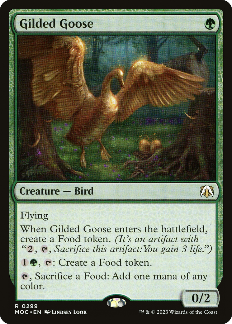 Gilded Goose [March of the Machine Commander] - Magic: The Gathering - Card Brawlers | Quebec | Canada |