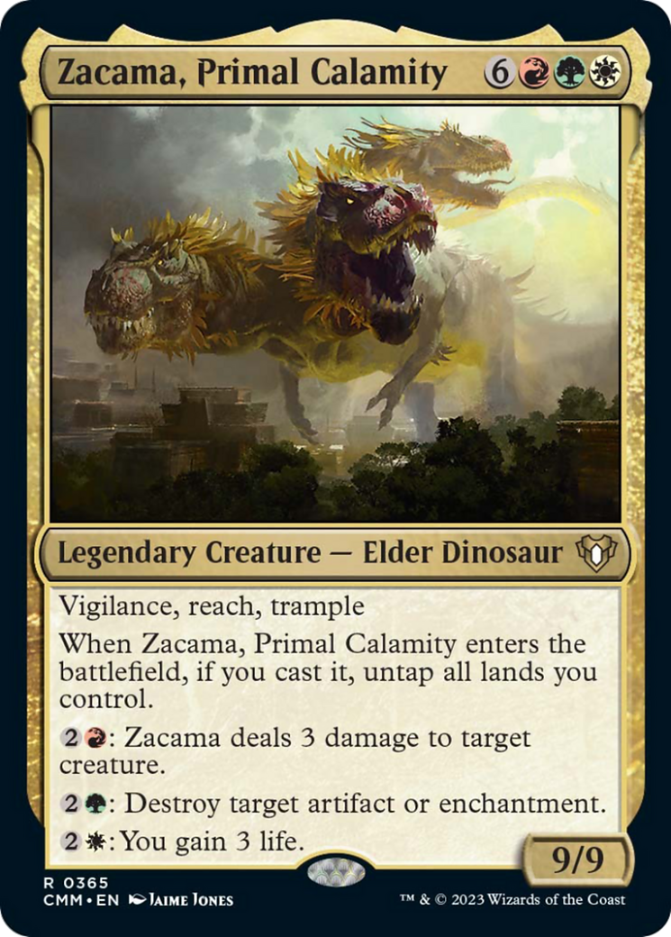 Zacama, Primal Calamity [Commander Masters] - Magic: The Gathering - Card Brawlers | Quebec | Canada |