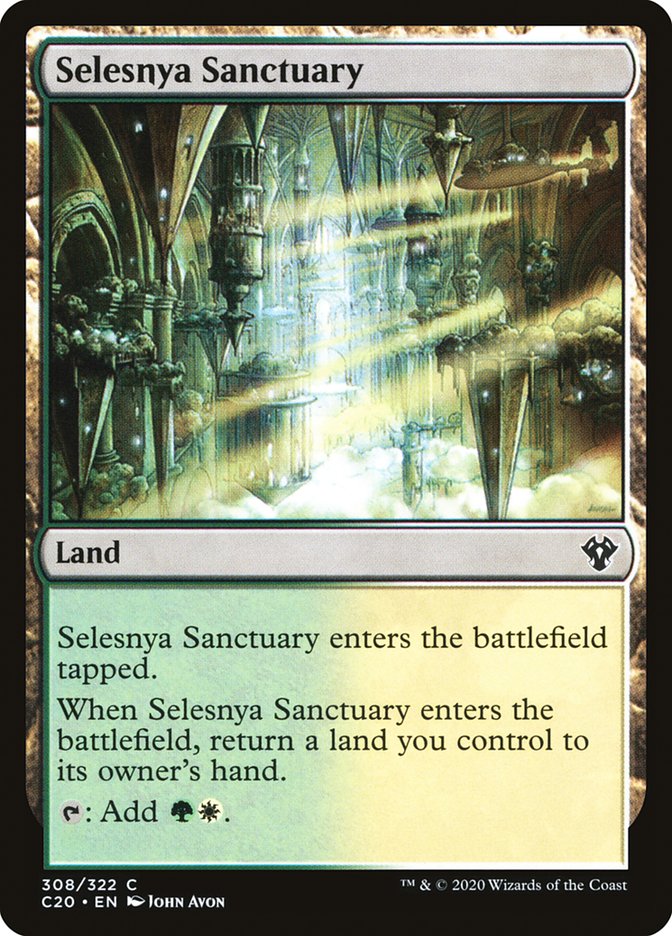 Selesnya Sanctuary [Commander 2020] - Magic: The Gathering - Card Brawlers | Quebec | Canada |