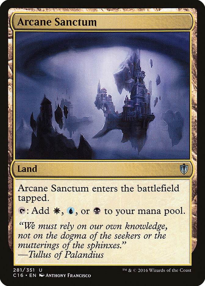 Arcane Sanctum [Commander 2016] - Magic: The Gathering - Card Brawlers | Quebec | Canada |