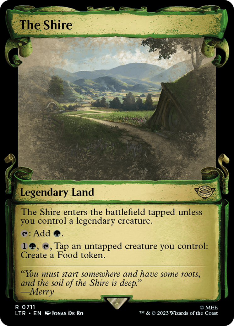 The Shire [The Lord of the Rings: Tales of Middle-Earth Showcase Scrolls] - Magic: The Gathering - Card Brawlers | Quebec | Canada |