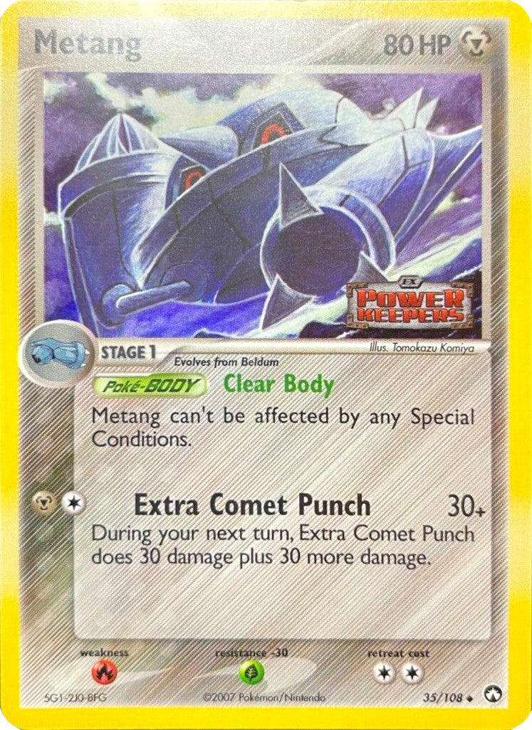 Metang (35/108) (Stamped) [EX: Power Keepers] - Pokémon - Card Brawlers | Quebec | Canada |