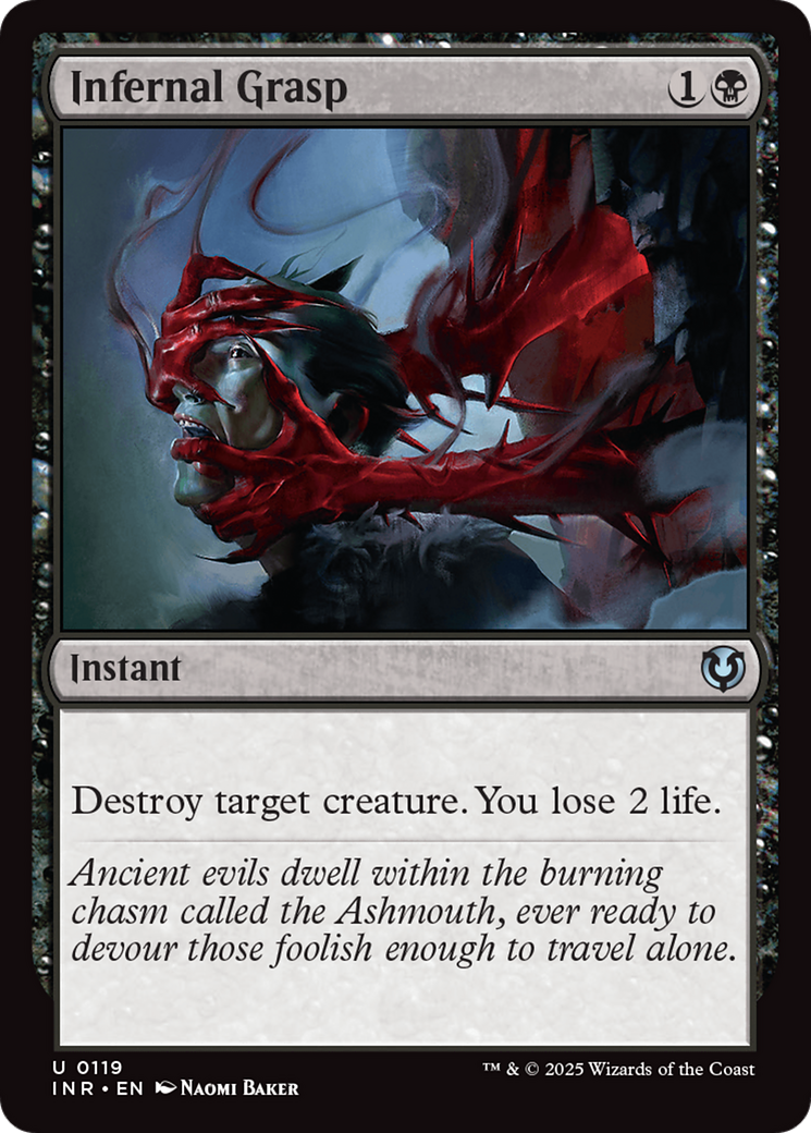 Infernal Grasp [Innistrad Remastered] - Magic: The Gathering - Card Brawlers | Quebec | Canada |