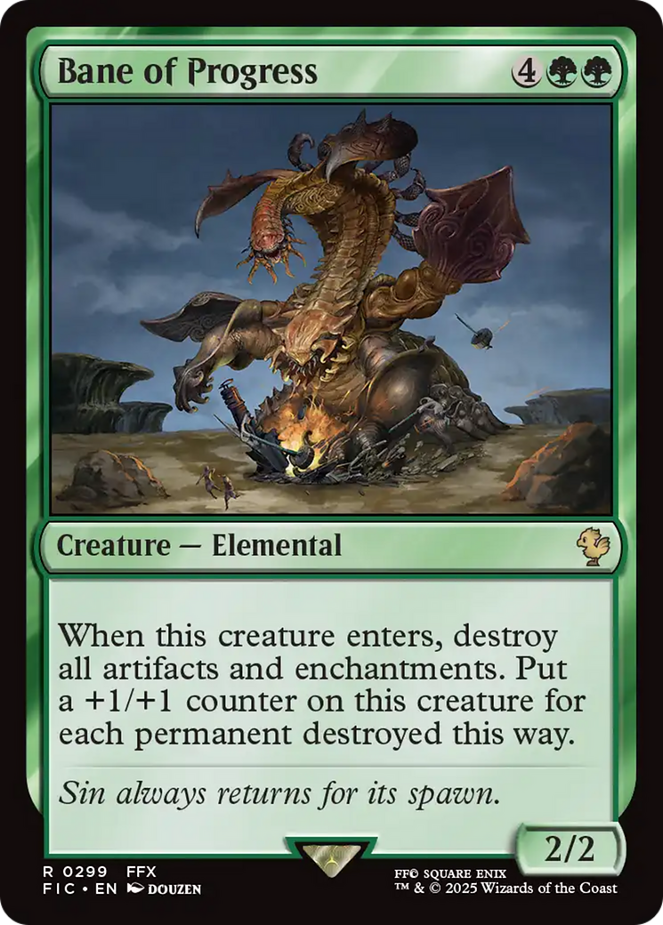 Bane of Progress [FINAL FANTASY Commander] - Magic: The Gathering - Card Brawlers | Quebec | Canada |