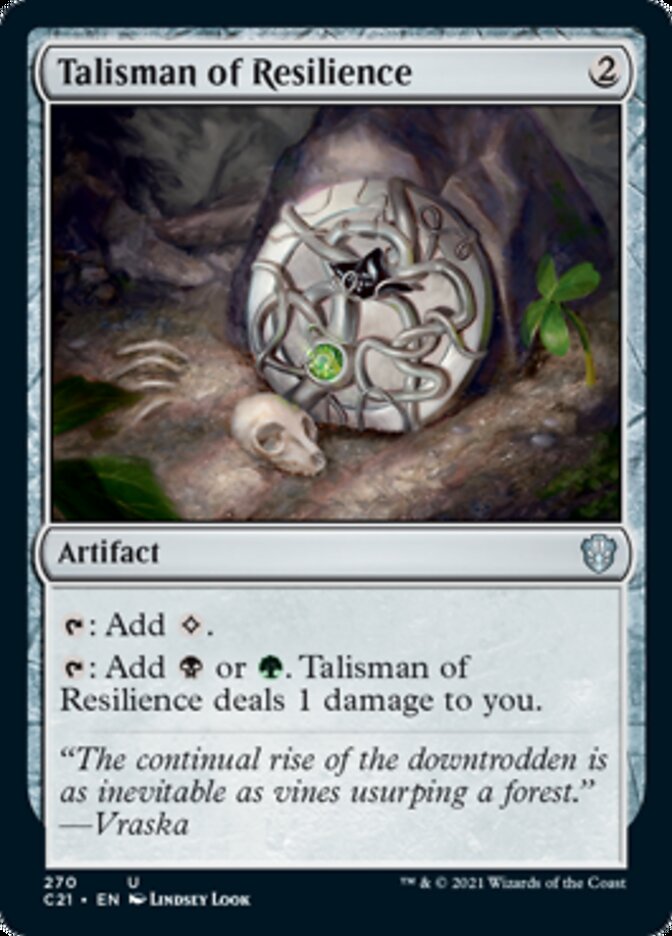 Talisman of Resilience [Commander 2021] - Magic: The Gathering - Card Brawlers | Quebec | Canada |