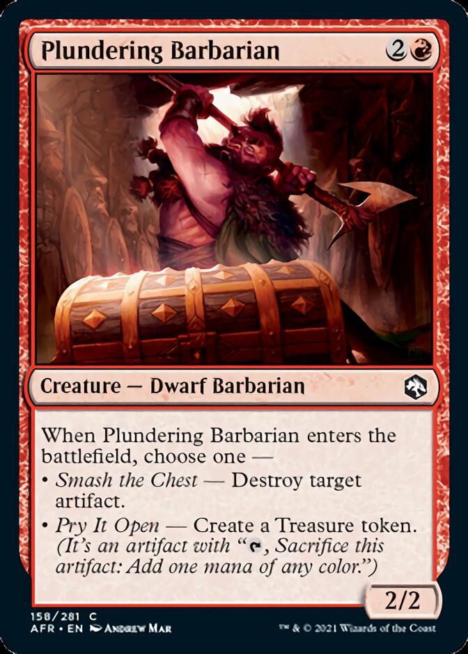 Plundering Barbarian [Dungeons & Dragons: Adventures in the Forgotten Realms] - Magic: The Gathering - Card Brawlers | Quebec | Canada |