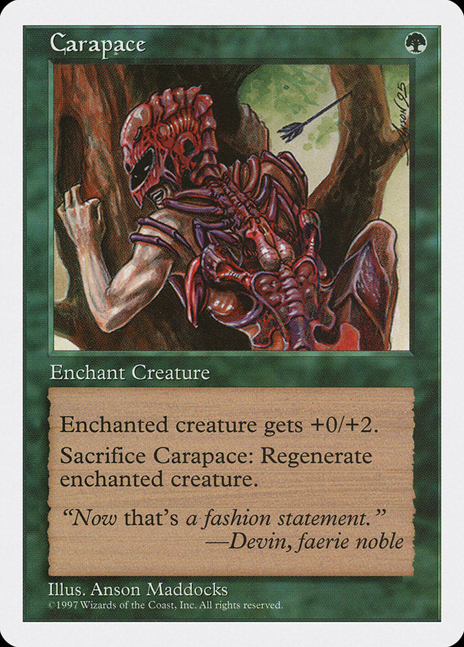 Carapace [Fifth Edition] - Magic: The Gathering - Card Brawlers | Quebec | Canada |