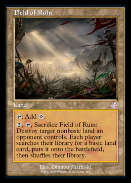 Field of Ruin (Timeshifted) [Time Spiral Remastered] - Magic: The Gathering - Card Brawlers | Quebec | Canada |