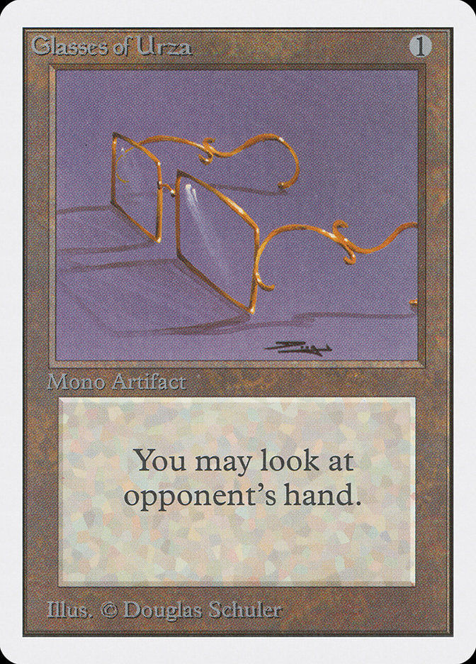Glasses of Urza [Unlimited Edition] - Magic: The Gathering - Card Brawlers | Quebec | Canada |