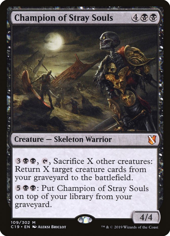 Champion of Stray Souls [Commander 2019] - Magic: The Gathering - Card Brawlers | Quebec | Canada |