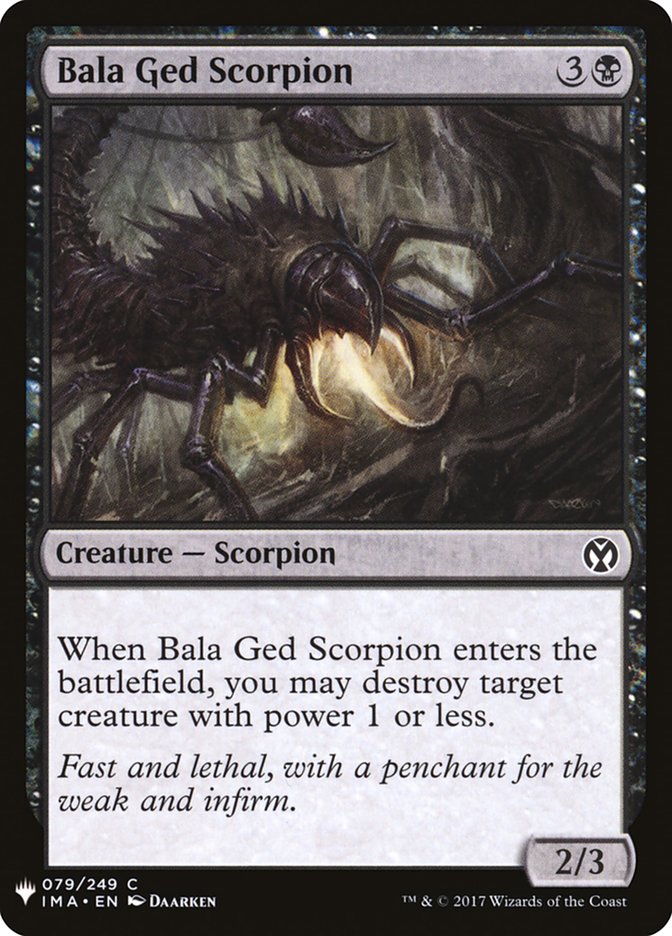 Bala Ged Scorpion [Mystery Booster] - Magic: The Gathering - Card Brawlers | Quebec | Canada |