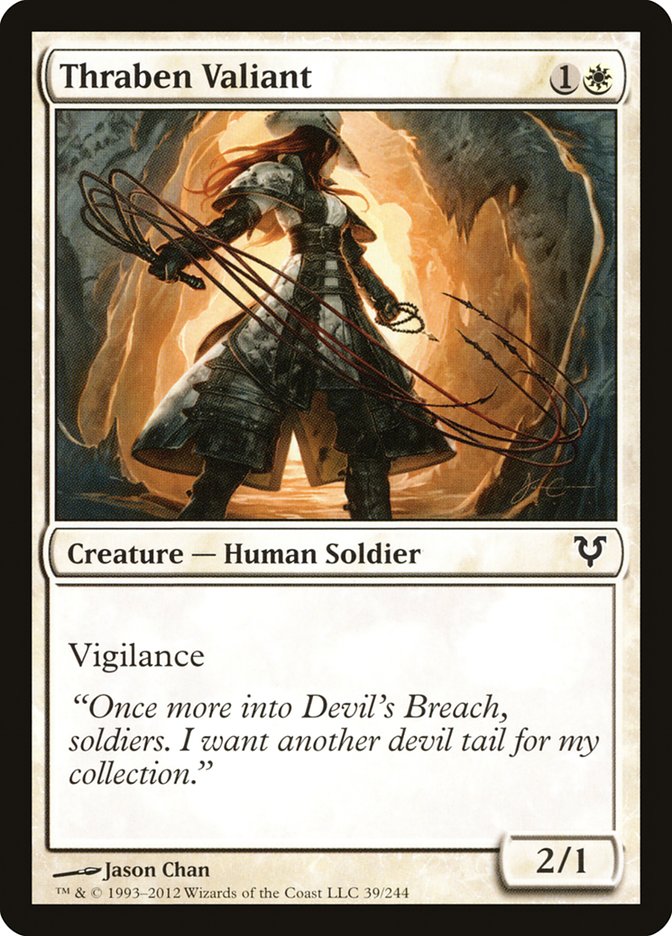 Thraben Valiant [Avacyn Restored] - Magic: The Gathering - Card Brawlers | Quebec | Canada |