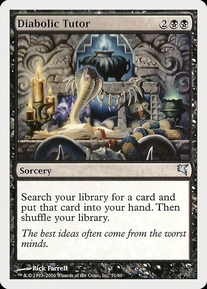 Diabolic Tutor [Hachette UK] - Magic: The Gathering - Card Brawlers | Quebec | Canada |
