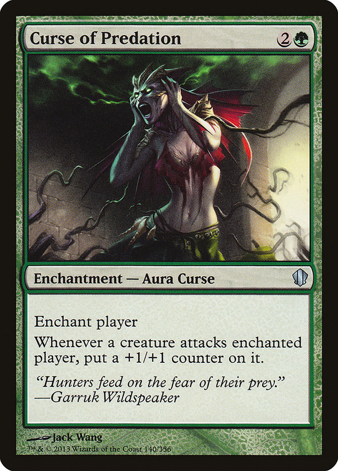 Curse of Predation [Commander 2013] - Magic: The Gathering - Card Brawlers | Quebec | Canada |