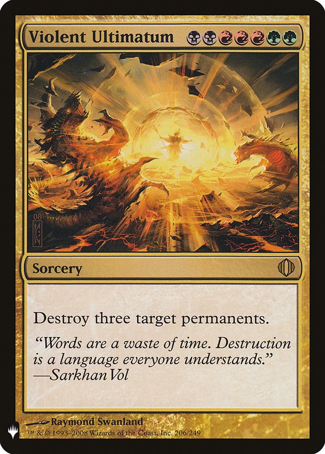 Violent Ultimatum [The List] - Magic: The Gathering - Card Brawlers | Quebec | Canada |