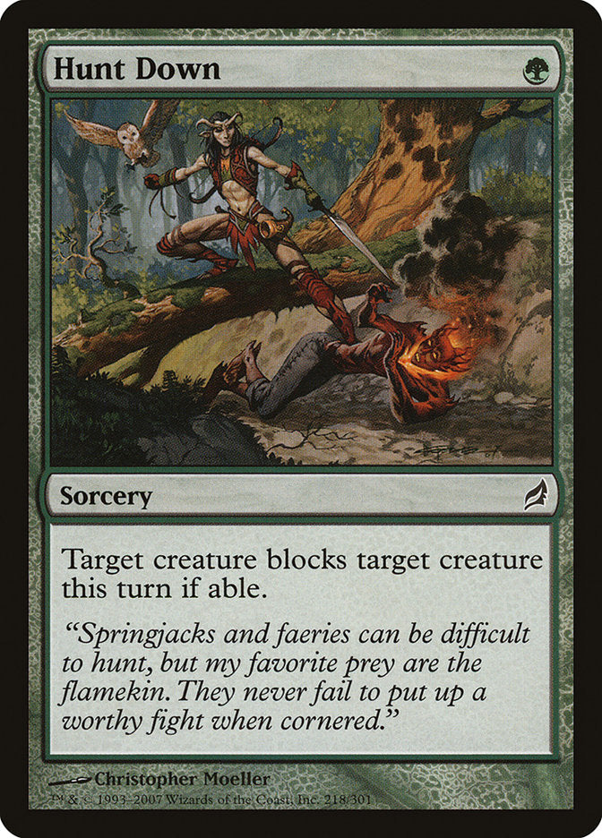 Hunt Down [Lorwyn] - Magic: The Gathering - Card Brawlers | Quebec | Canada |