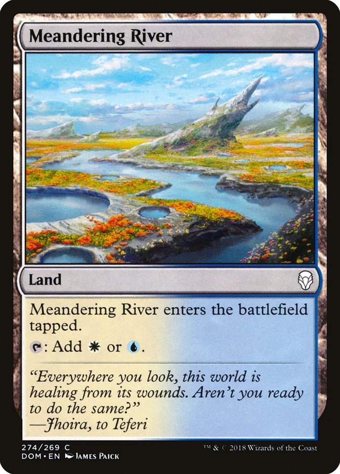 Meandering River [Dominaria] - Magic: The Gathering - Card Brawlers | Quebec | Canada |