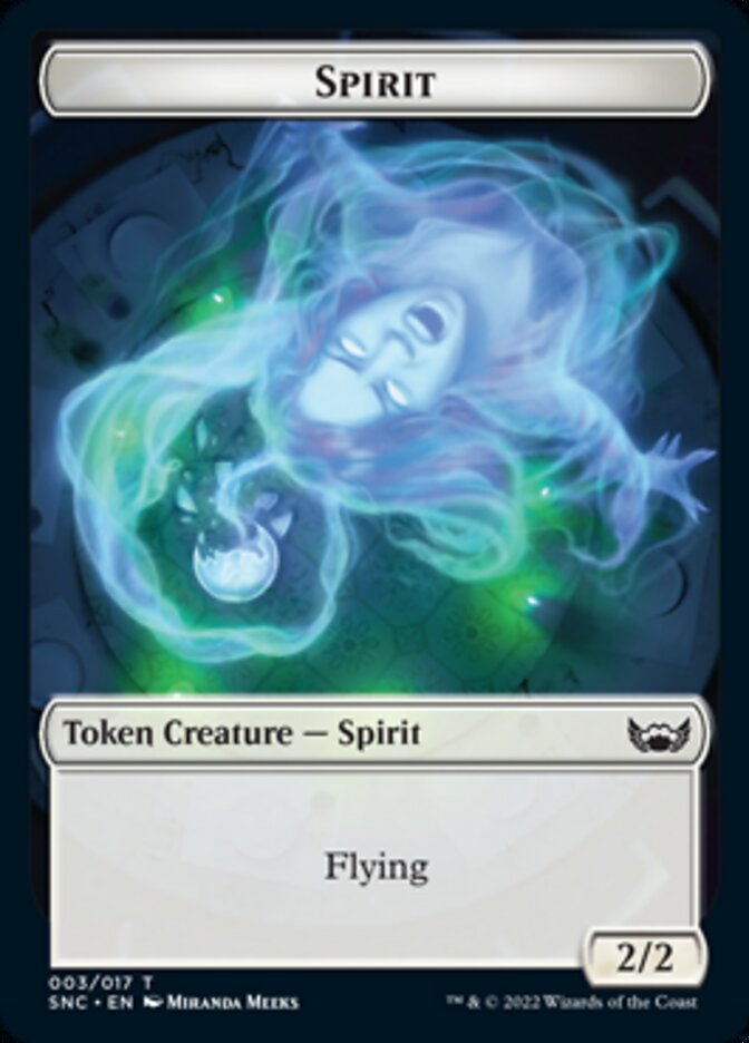 Spirit Token [Streets of New Capenna Tokens] - Magic: The Gathering - Card Brawlers | Quebec | Canada |