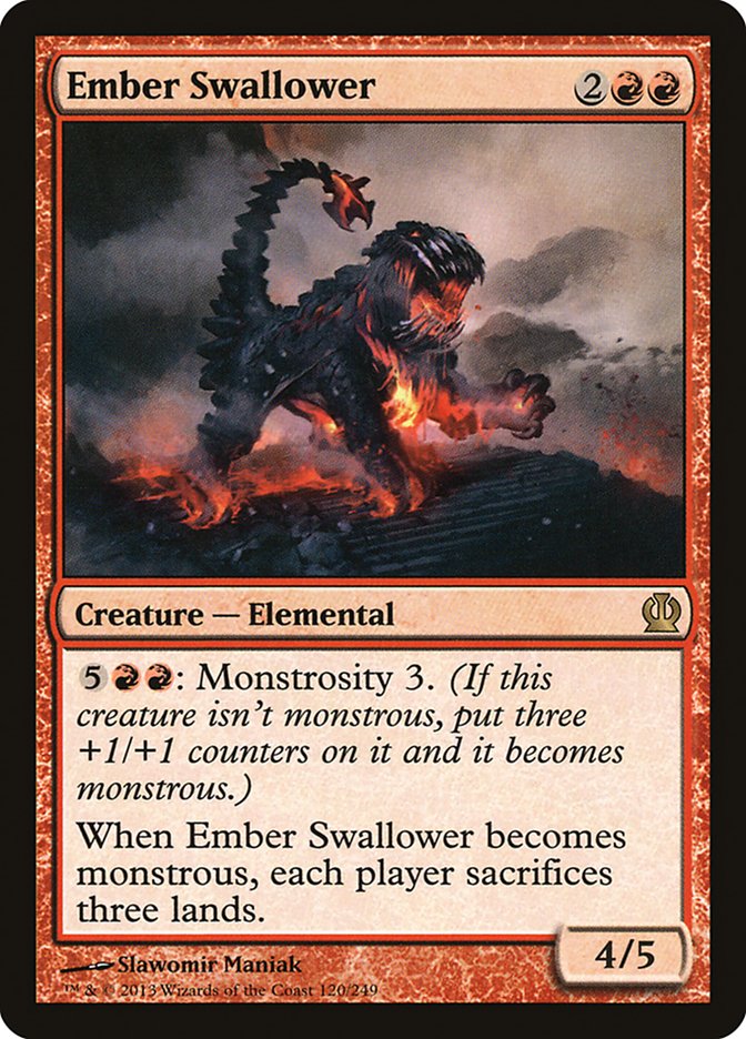 Ember Swallower [Theros] - Magic: The Gathering - Card Brawlers | Quebec | Canada |