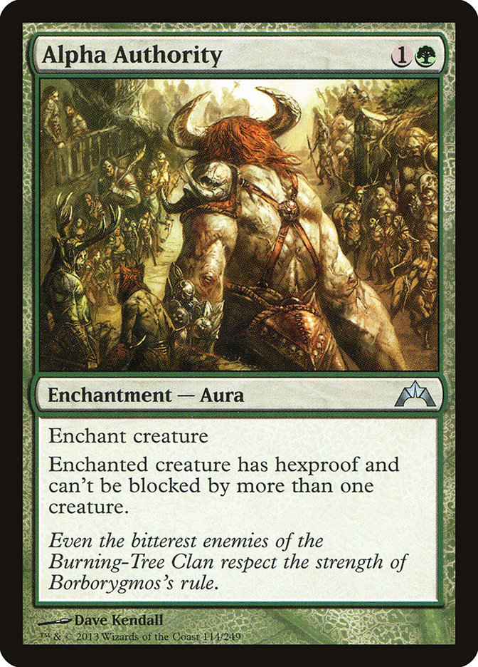 Alpha Authority [Gatecrash] - Magic: The Gathering - Card Brawlers | Quebec | Canada |