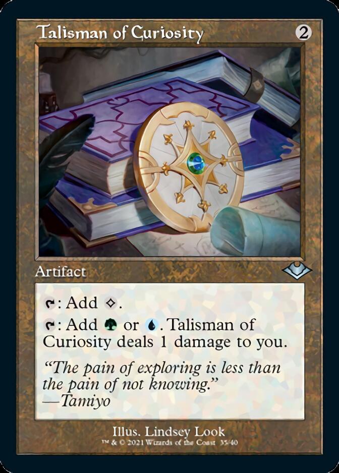 Talisman of Curiosity (Retro Foil Etched) [Modern Horizons] - Magic: The Gathering - Card Brawlers | Quebec | Canada |