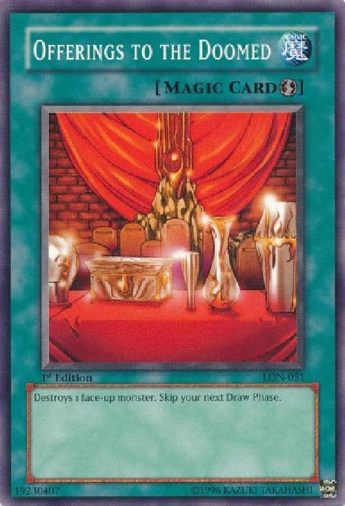 Offerings to the Doomed [LON-051] Common - Yu-Gi-Oh! - Card Brawlers | Quebec | Canada |