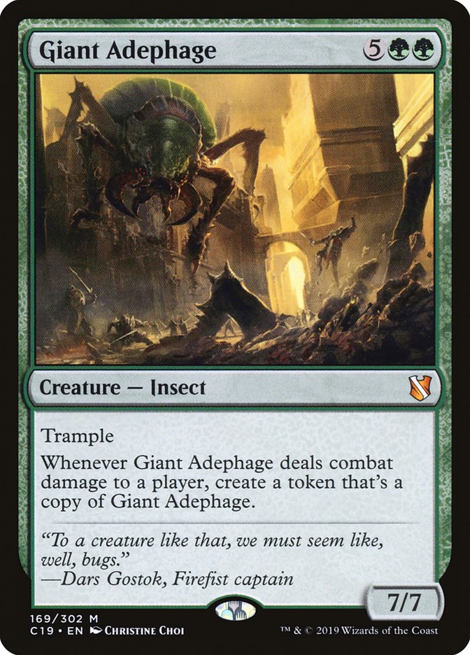 Giant Adephage [Commander 2019] - Magic: The Gathering - Card Brawlers | Quebec | Canada |
