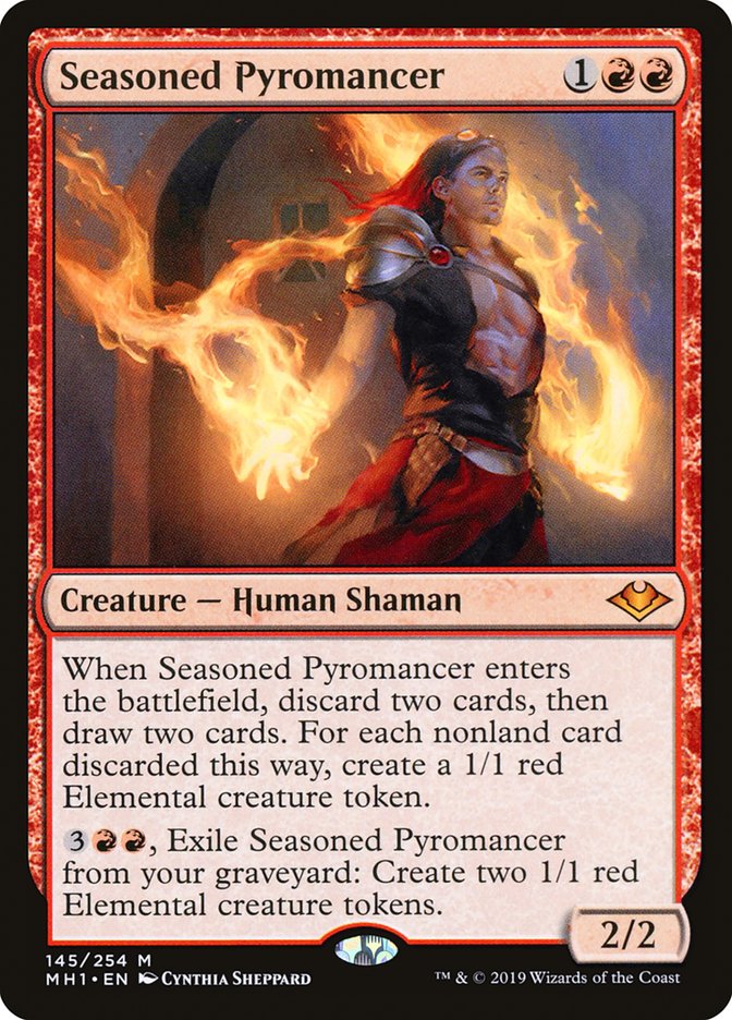 Seasoned Pyromancer [Modern Horizons] - Magic: The Gathering - Card Brawlers | Quebec | Canada |