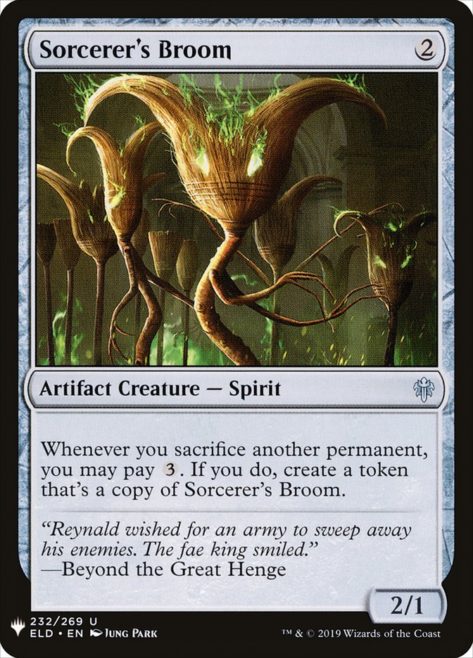 Sorcerer's Broom [Mystery Booster] - Magic: The Gathering - Card Brawlers | Quebec | Canada |