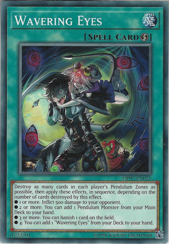 Wavering Eyes [OP07-EN021] Common - Yu-Gi-Oh! - Card Brawlers | Quebec | Canada |