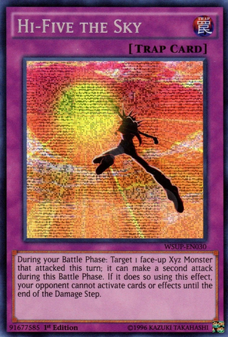 Hi-Five the Sky [WSUP-EN030] Secret Rare - Yu-Gi-Oh! - Card Brawlers | Quebec | Canada |