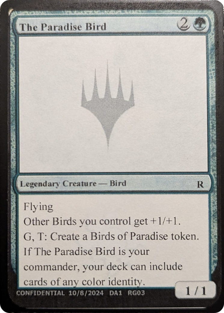 The Paradise Bird [Mystery Booster 2 Playtest Cards] - Magic: The Gathering - Card Brawlers | Quebec | Canada |