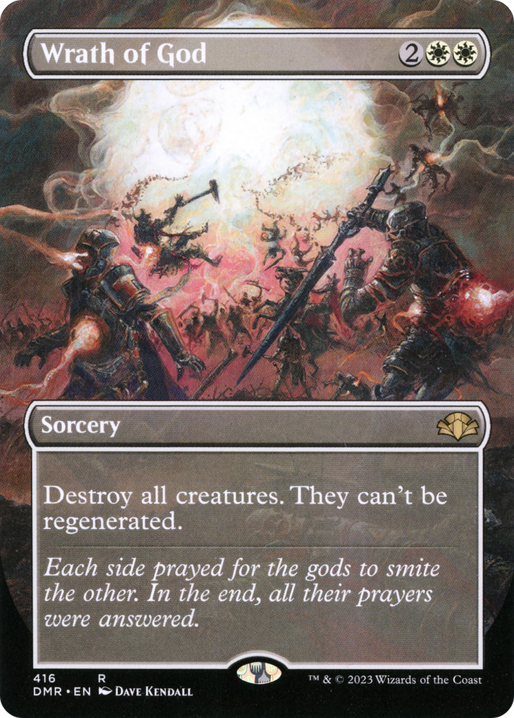 Wrath of God (Borderless Alternate Art) [Dominaria Remastered] - Magic: The Gathering - Card Brawlers | Quebec | Canada |