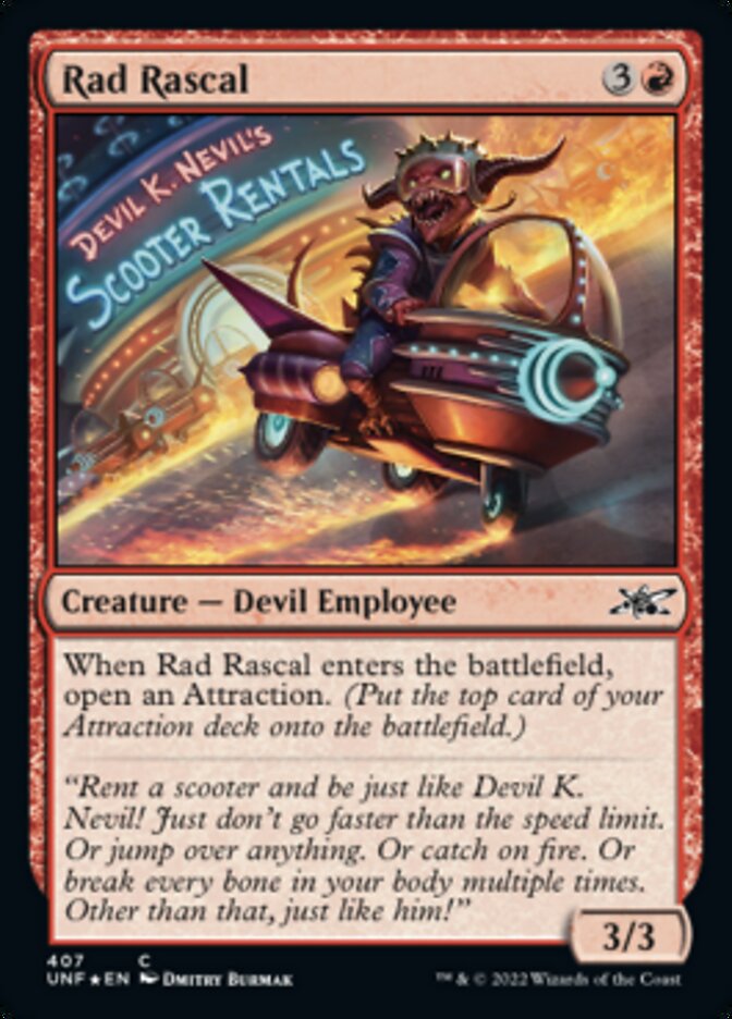 Rad Rascal (Galaxy Foil) [Unfinity] - Magic: The Gathering - Card Brawlers | Quebec | Canada |