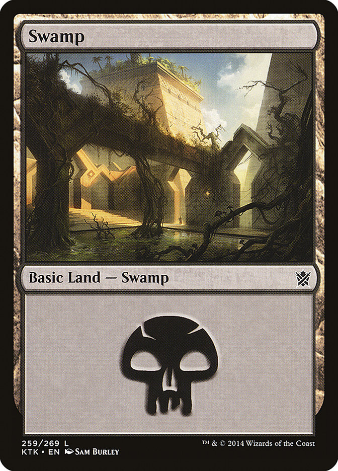 Swamp (259) [Khans of Tarkir] - Magic: The Gathering - Card Brawlers | Quebec | Canada |