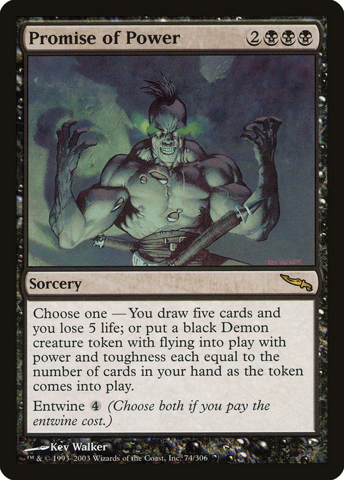 Promise of Power [Mirrodin] - Magic: The Gathering - Card Brawlers | Quebec | Canada |