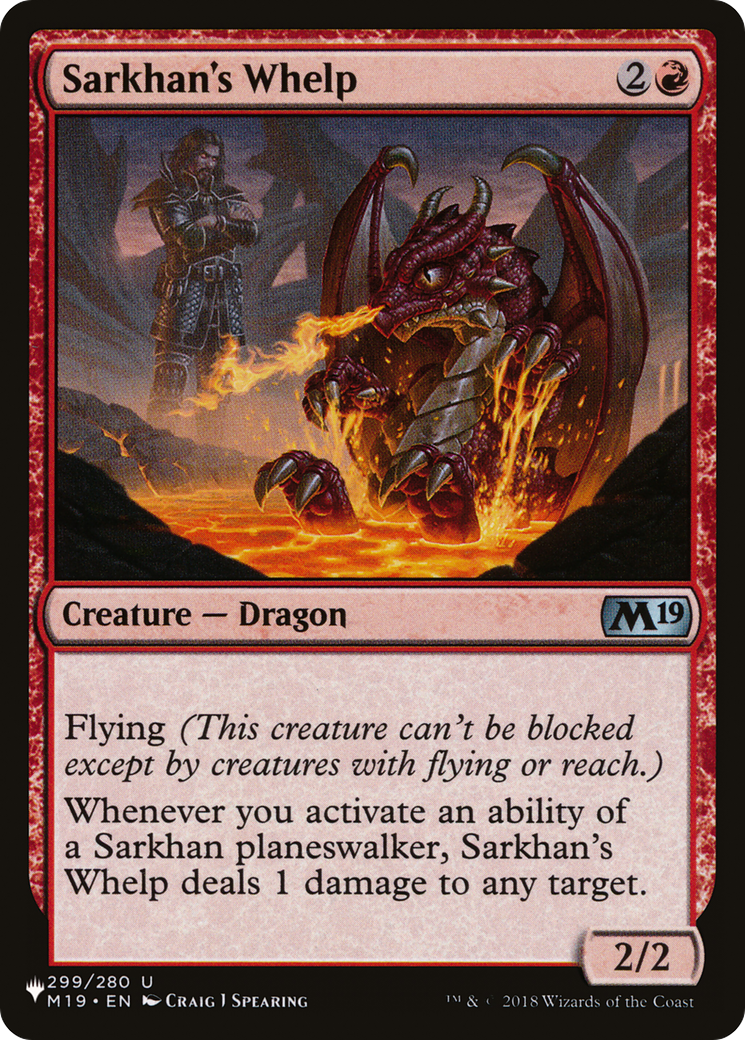 Sarkhan's Whelp [The List] - Magic: The Gathering - Card Brawlers | Quebec | Canada |
