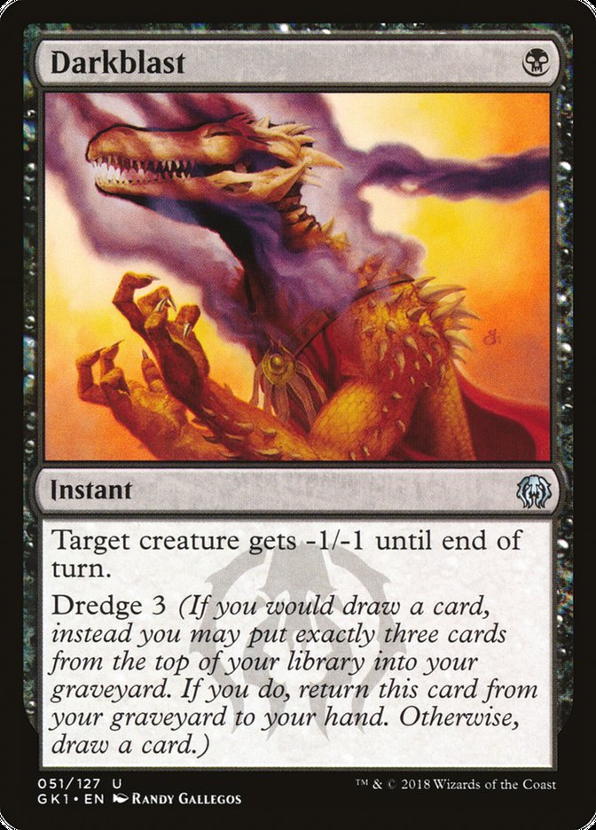 Darkblast [Guilds of Ravnica Guild Kit] - Magic: The Gathering - Card Brawlers | Quebec | Canada |