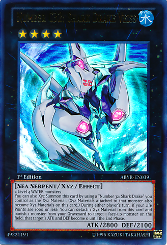 Number C32: Shark Drake Veiss [ABYR-EN039] Ultra Rare - Yu-Gi-Oh! - Card Brawlers | Quebec | Canada |