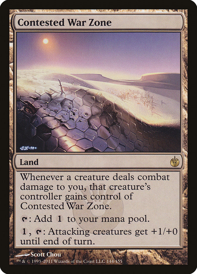 Contested War Zone [Mirrodin Besieged] - Magic: The Gathering - Card Brawlers | Quebec | Canada |
