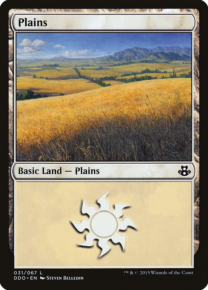 Plains (31) [Duel Decks: Elspeth vs. Kiora] - Magic: The Gathering - Card Brawlers | Quebec | Canada |