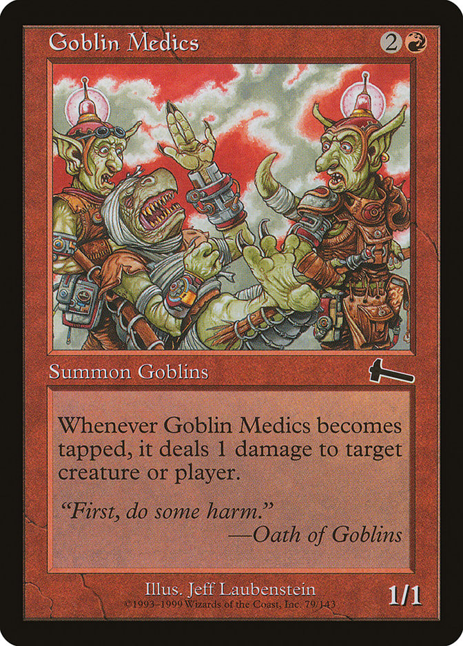Goblin Medics [Urza's Legacy] - Magic: The Gathering - Card Brawlers | Quebec | Canada |