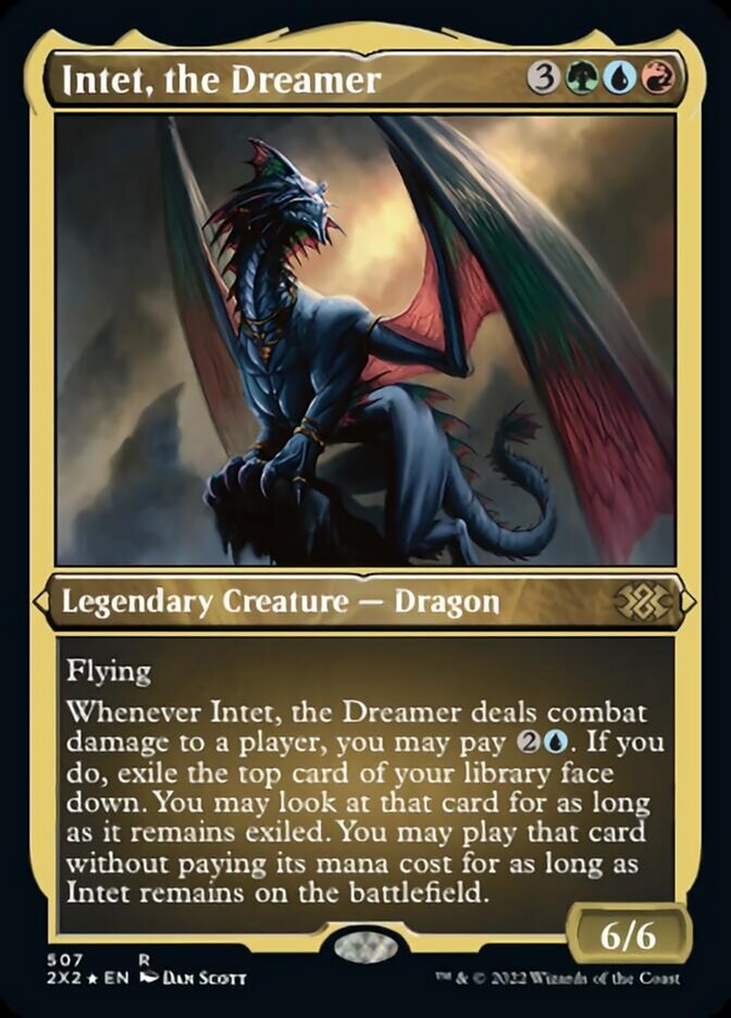 Intet, the Dreamer (Foil Etched) [Double Masters 2022] - Magic: The Gathering - Card Brawlers | Quebec | Canada |