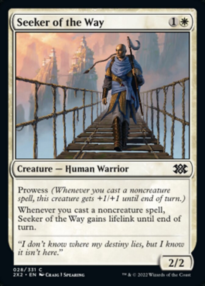 Seeker of the Way [Double Masters 2022] - Magic: The Gathering - Card Brawlers | Quebec | Canada |