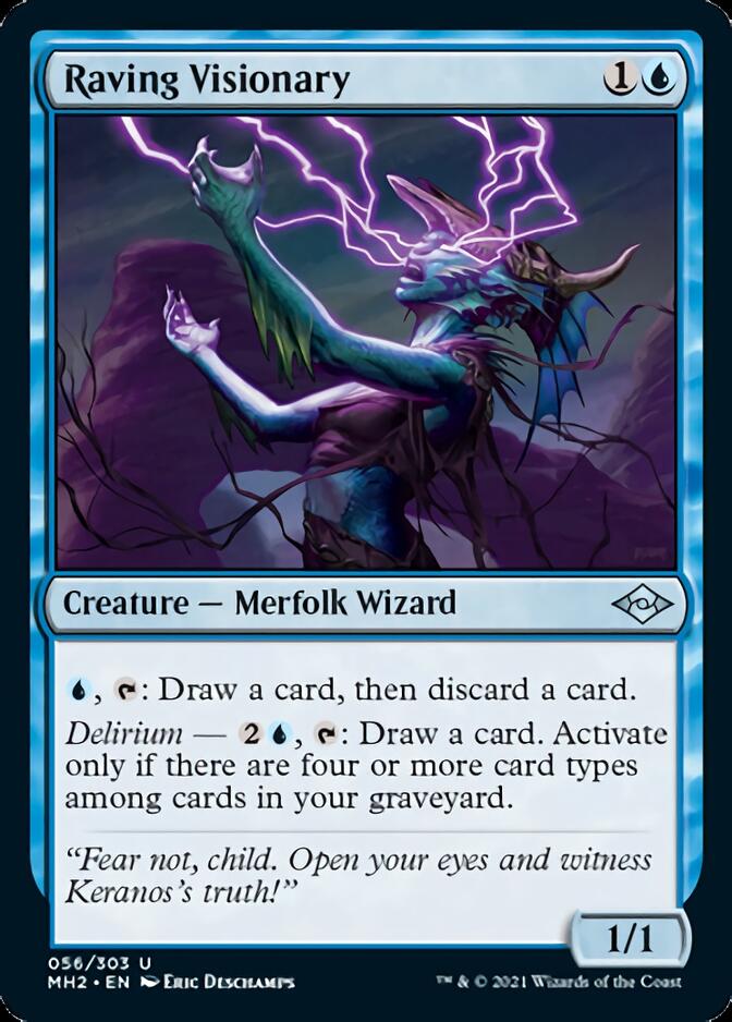 Raving Visionary [Modern Horizons 2] - Magic: The Gathering - Card Brawlers | Quebec | Canada |