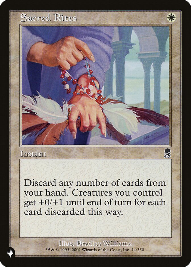 Sacred Rites [The List] - Magic: The Gathering - Card Brawlers | Quebec | Canada |