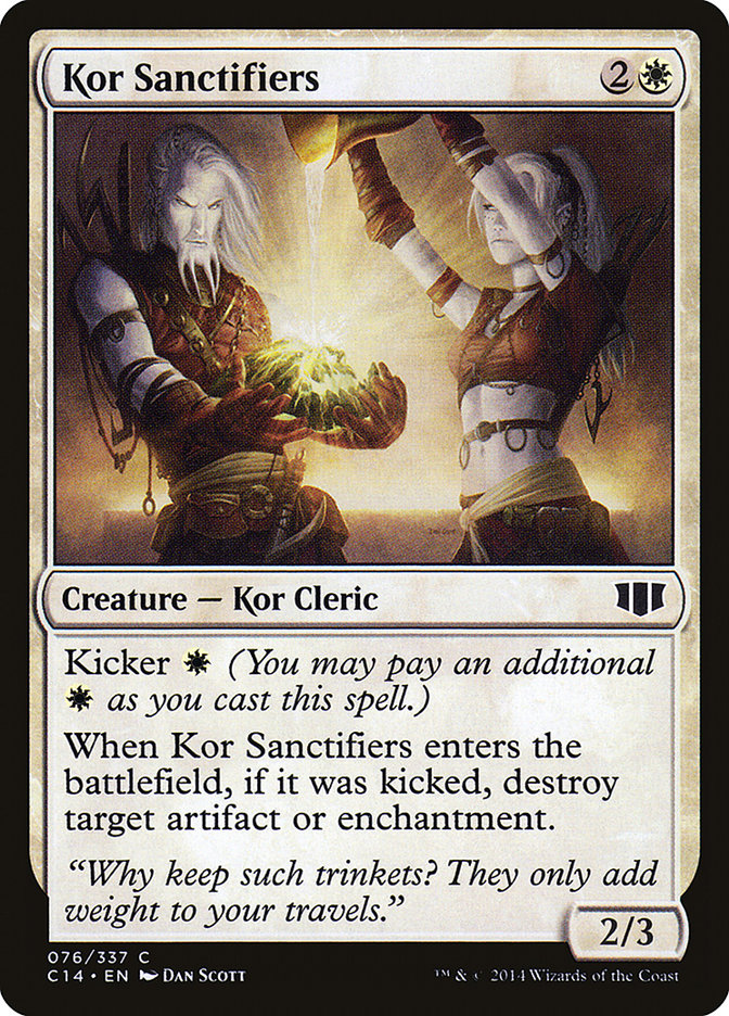 Kor Sanctifiers [Commander 2014] - Magic: The Gathering - Card Brawlers | Quebec | Canada |