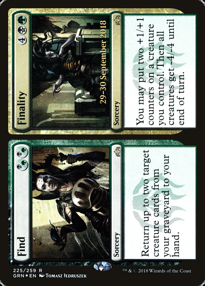 Find // Finality [Guilds of Ravnica Prerelease Promos] - Magic: The Gathering - Card Brawlers | Quebec | Canada |