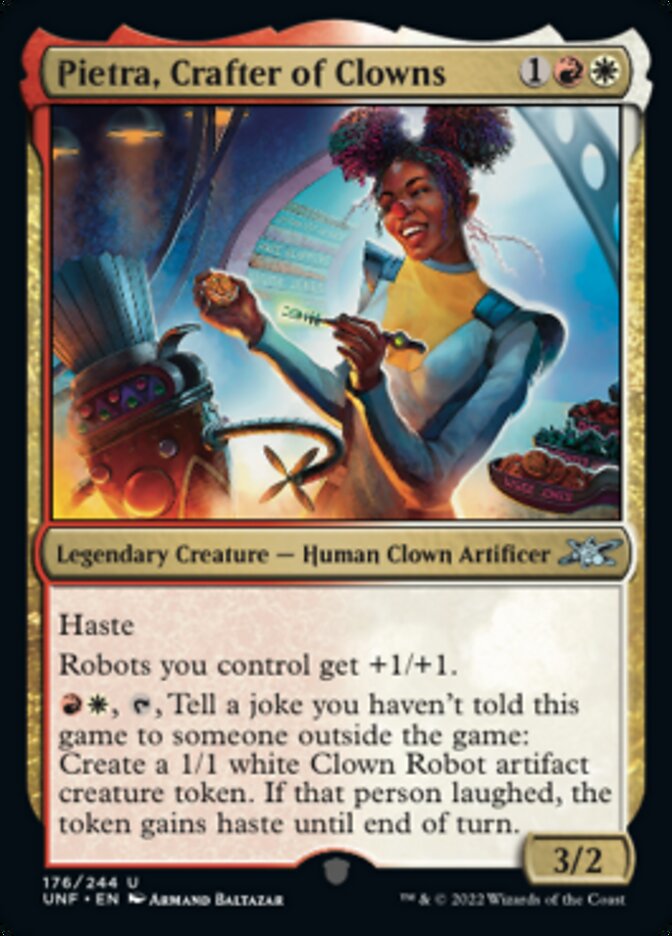 Pietra, Crafter of Clowns [Unfinity] - Magic: The Gathering - Card Brawlers | Quebec | Canada |