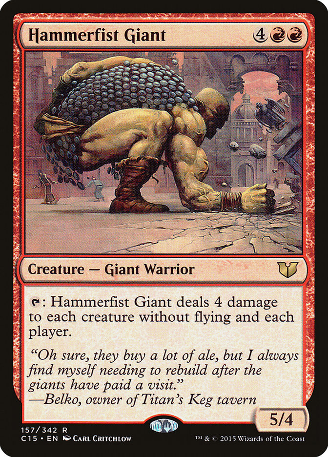 Hammerfist Giant [Commander 2015] - Magic: The Gathering - Card Brawlers | Quebec | Canada |